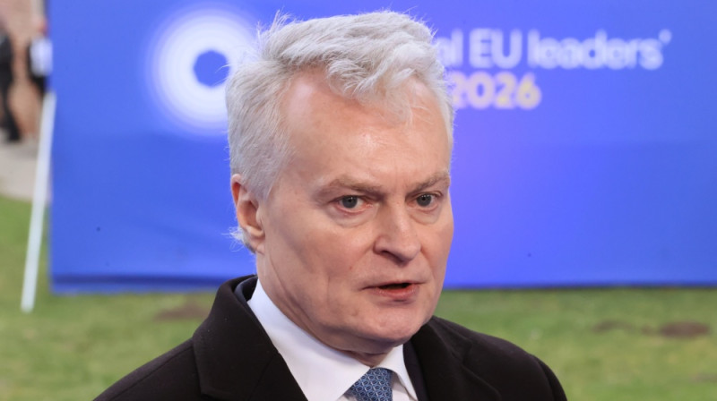 Gitans Nausēda. Foto: AP/Scanpix