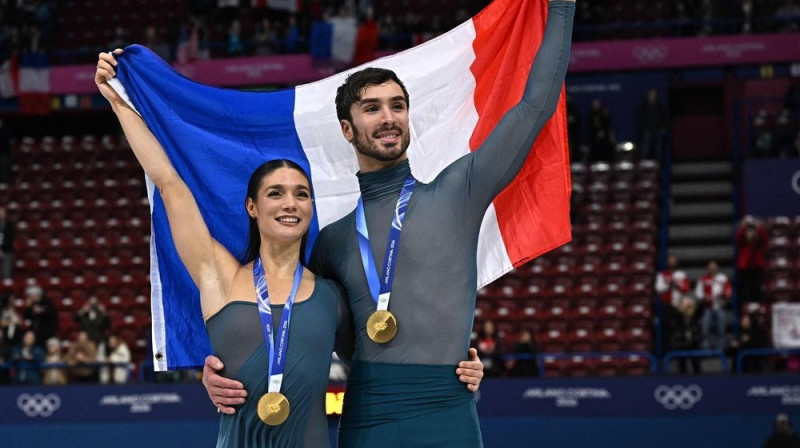Gijems Sizerons un Lorensa Bodrija. Foto: Gabriel BOUYS / AFP/Scanpix