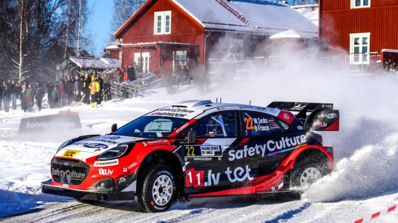 Sesks/Francis. Foto: wrc.com