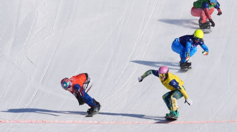 Džouzija Bafa kļūst par olimpisko čempioni. Foto: AP/Scanpix