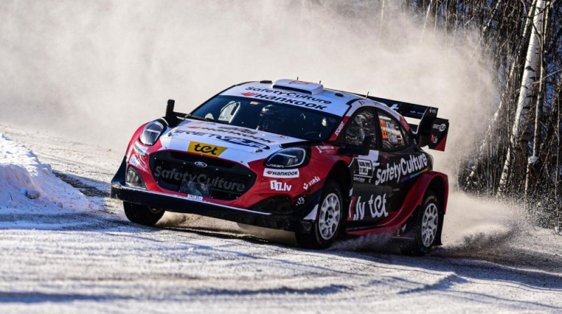 Mārtiņš Sesks/Renārs Francis. Foto: Facebook.com/MartinsSesksRallying