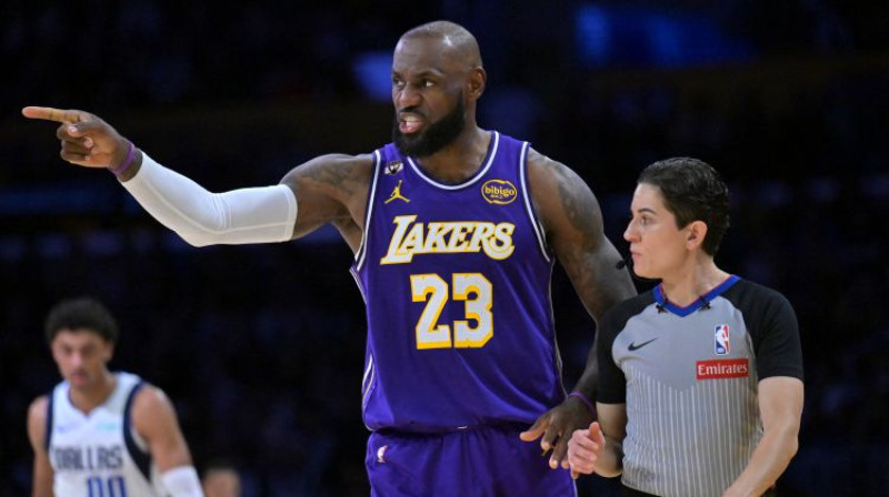 Lebrons Džeimss. Foto: Imagn Images/Scanpix