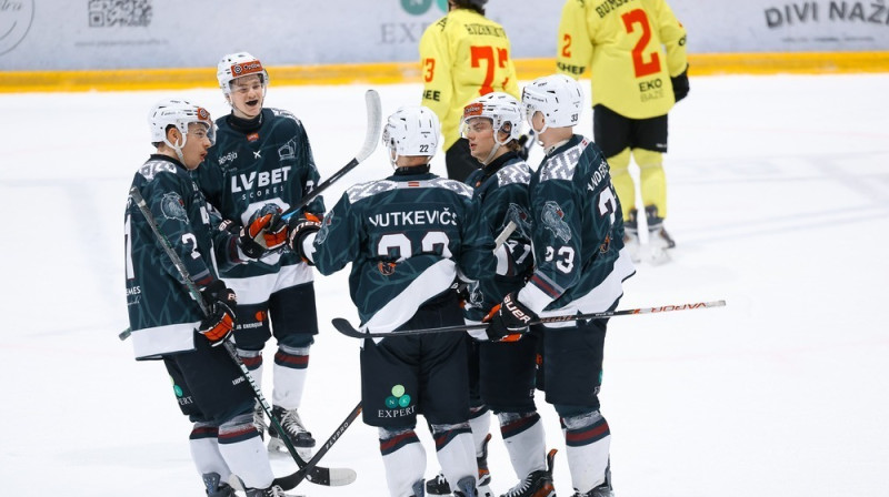 Rinalds Vutkevičs "Liepājas HK" sastāvā. Foto: Liepājas HK