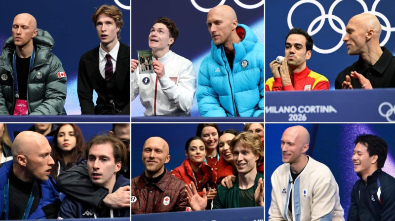 Benuā Rišo strādā olimpiskajās spēlēs (2026). Foto: sport.sky.it