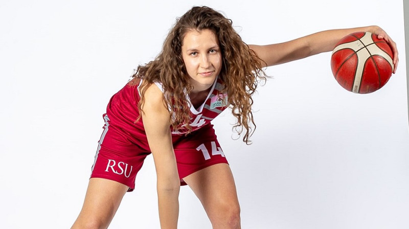 RSU kapteine Luīze Šepte. Foto: RSU