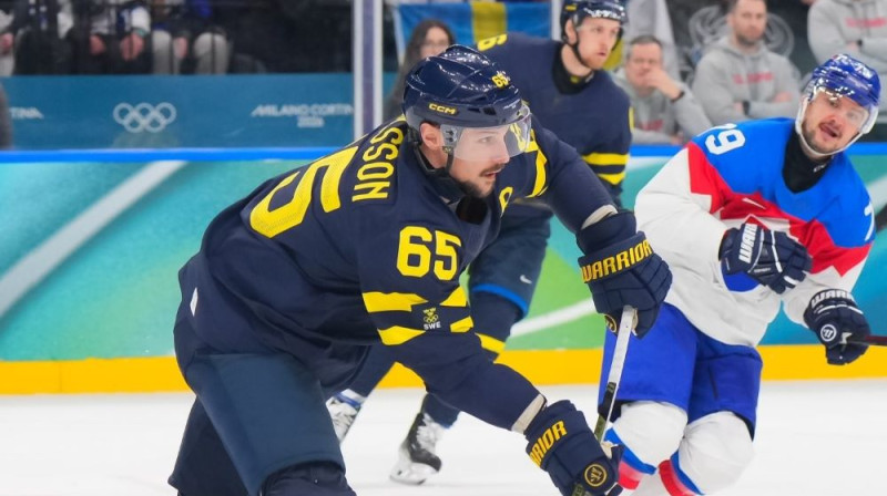 Ēriks Kārlsons. Foto: IIHF