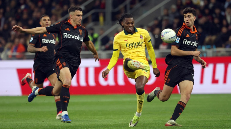 Rafaels Leau gūst vārtus. Foto: EPA/Scanpix