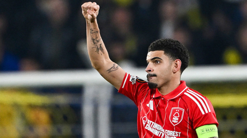 Notingemas "Forest" pussargs Morgans Gibsons-Vaits. Foto: Yasin AKGUL / AFP/Scanpix