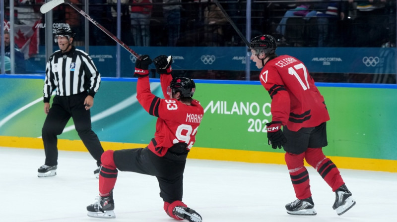 Mičs Mārners un Meklins Selebrīni. Foto: ZUMAPRESS/Scanpix