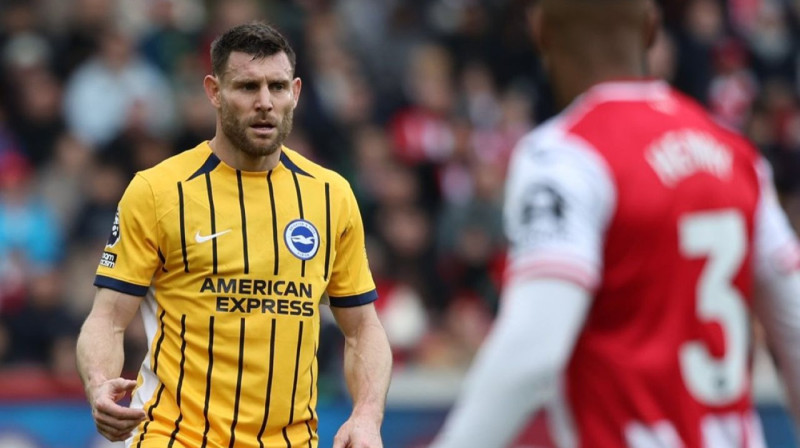 Džeimss Milners. Foto: Brighton