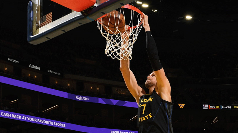 Kristaps Porziņģis. Foto: Golden State Warriors