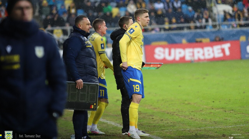 Vladislavs Gutkovskis. Foto: Tomasz Duc/Arka Gdynia