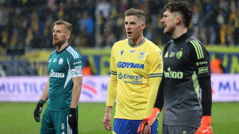 Vladislavs Gutkovskis. Foto: Tomasz Duc/Arka Gdynia