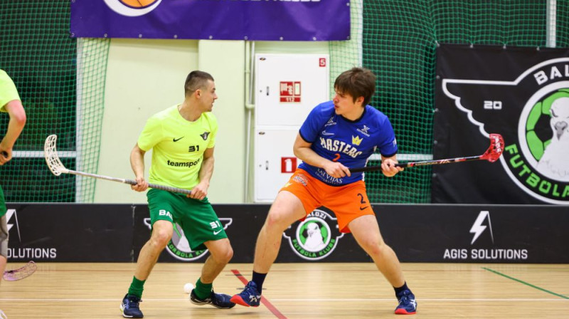 "FBK Baloži" izcīnīja svarīgu uzvaru pār "Masters Ulbroka", foto: FBK Baloži