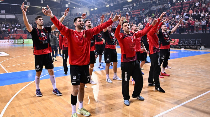 Skopjes "Vardar 1961" handbolisti. Foto: RK Vardar 1961