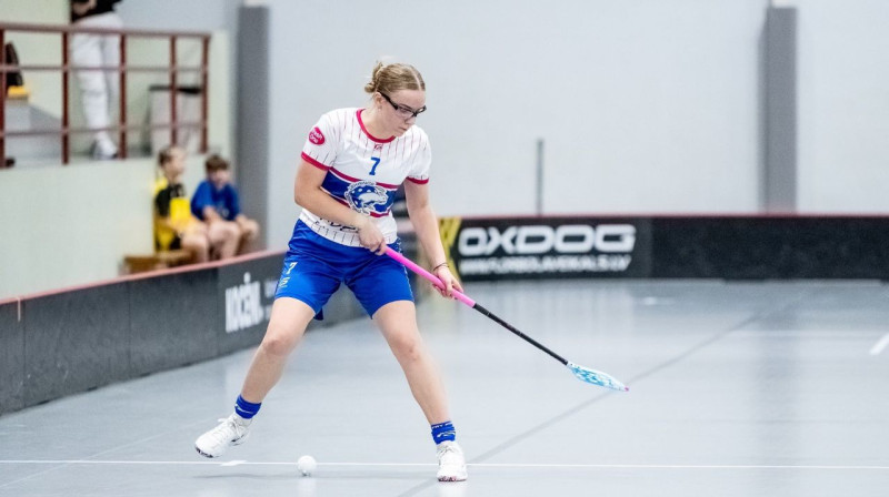 Olīvija Jarohoviča (Cēsu "Lekrings"). Foto: Jānis Lārmanis, LFS