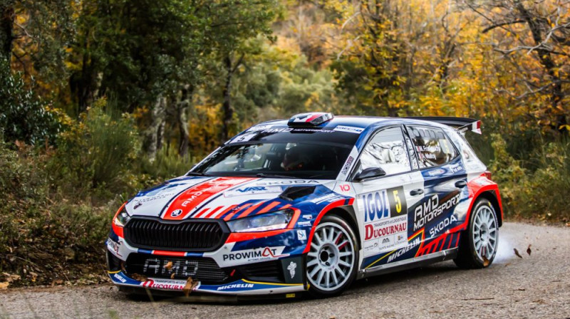 Matjē Frančeski ekipāža. Foto: Bastien Roux