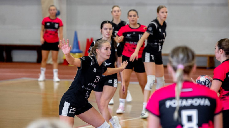 Moments no spēles. Foto: Līva Bērziņa