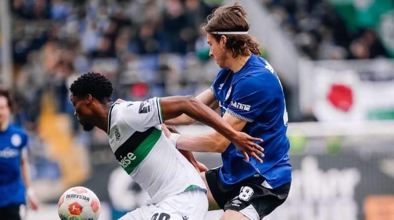 Roberts Uldriķis. Foto: DSC Arminia Bielefeld