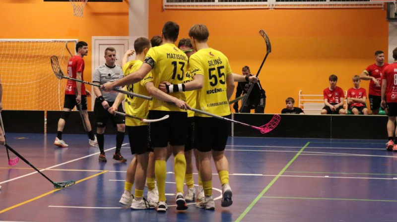 "Rubene" kā pirmā sasniegusi Elvi līgas pusfinālu, foto: Aiga Zane Kirmuška, Floorball.lv