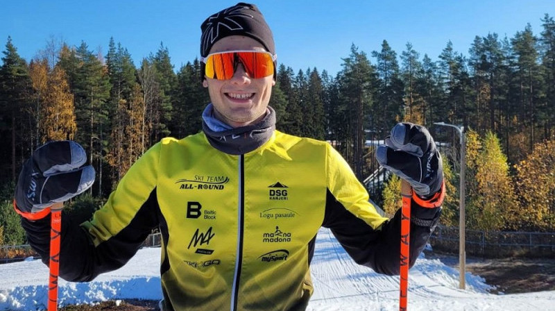 Lauris Kaparkalējs. Foto no slēpotāja privātā arhīva.