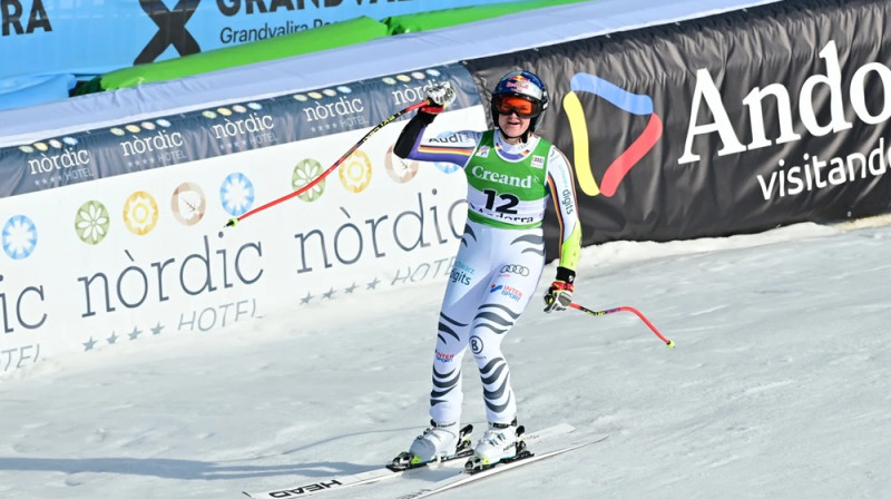 Emma Aihere. Foto: FIS/ActionPress/Toni Grases.
