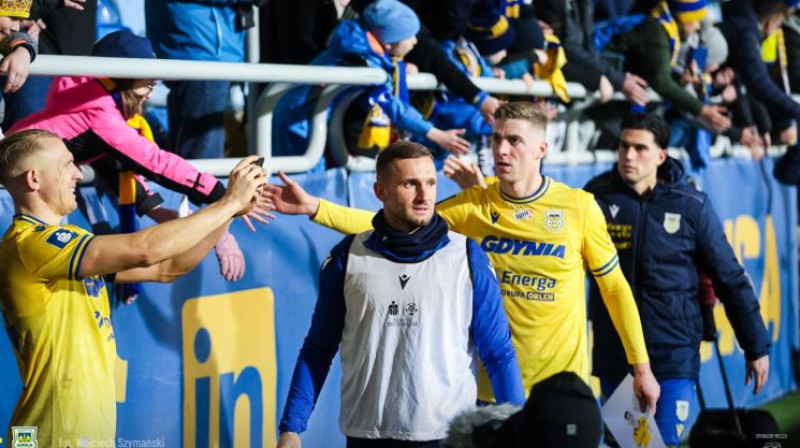 Vladislavs Gutkovskis. Foto: arka.gdynia.pl