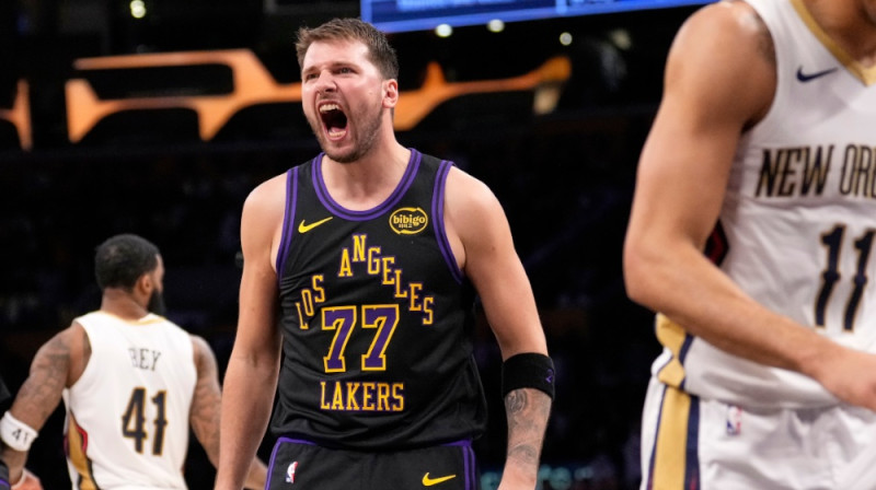 Luka Dončičs. Foto: AP/Scanpix