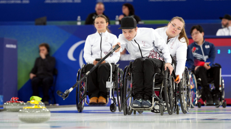 No kreisās: Elija Asniņa, Sergejs Djačenko, Linda Meijere
Foto: LPK / Ausma Cīrulniece
