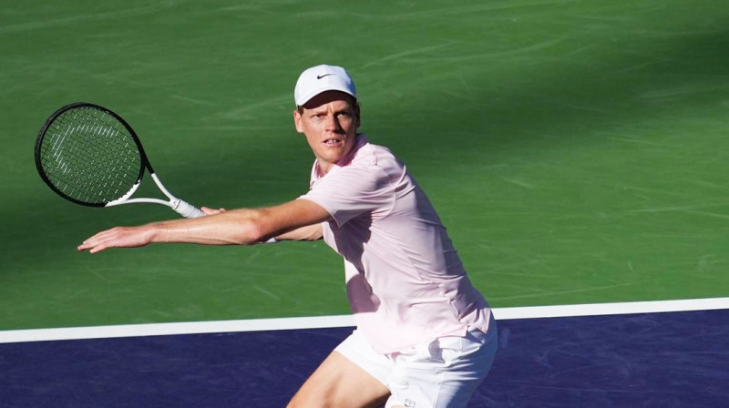 Janniks Sinners. Foto: BNP Paribas Open