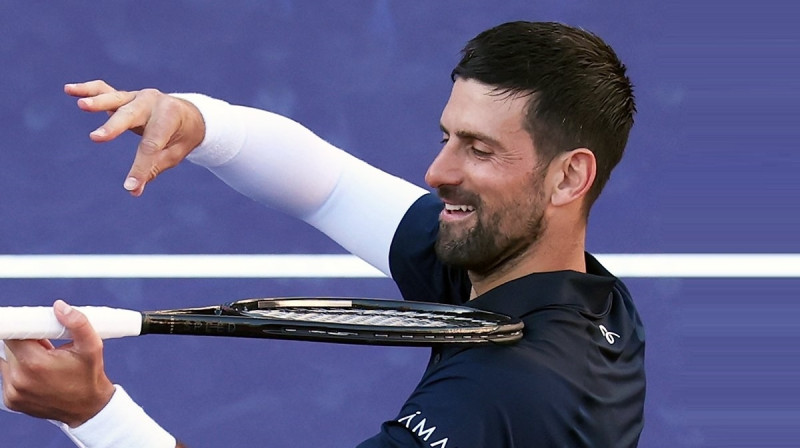 Novaks Džokovičs. Foto: Tennis TV