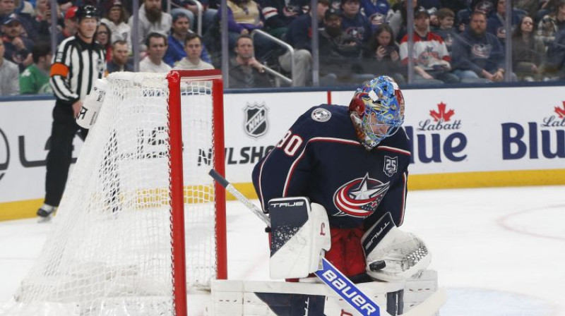 Elvis Merzļikins. Foto: Imagn Images/Scanpix