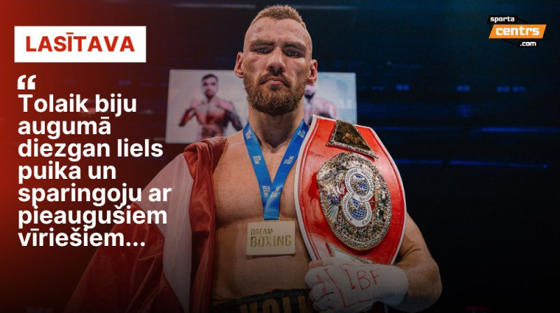 Milans Volkovs Foto: KOK Fights/Facebook