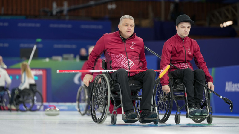 No kreisās: Ojārs Briedis, Sergejs Djačenko
Foto: LPK / Ausma Cīrulniece