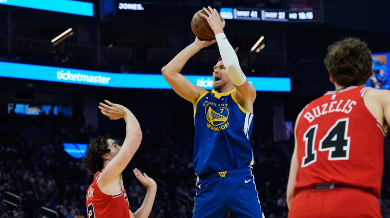 Kristaps Porziņģis. Foto: AP/Scanpix