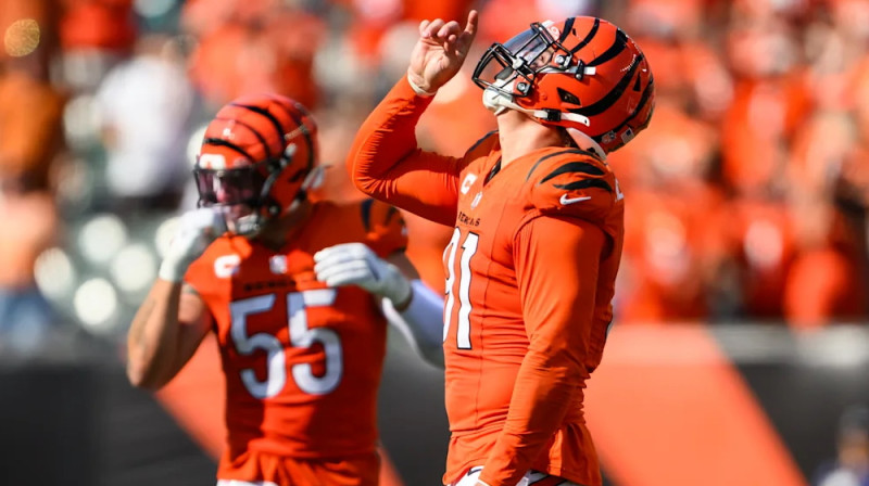 Trejs Hendriksons. Foto: Cincinnati Bengals﻿