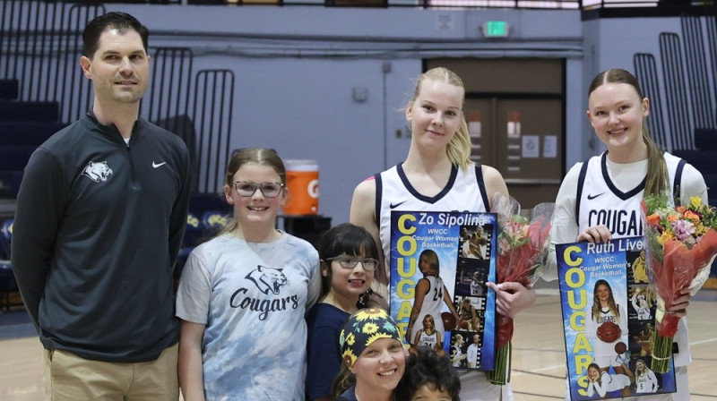 Žozefīne Sīpoliņa absolventu dienā 18. februārī. Foto: Western Nebraska