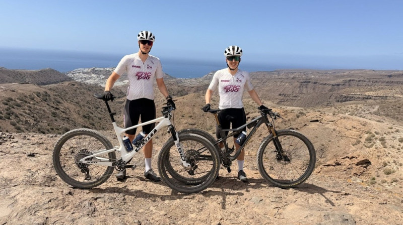 Jēkabs Vītols un Kristaps Kārkliņš. Foto: LRF.