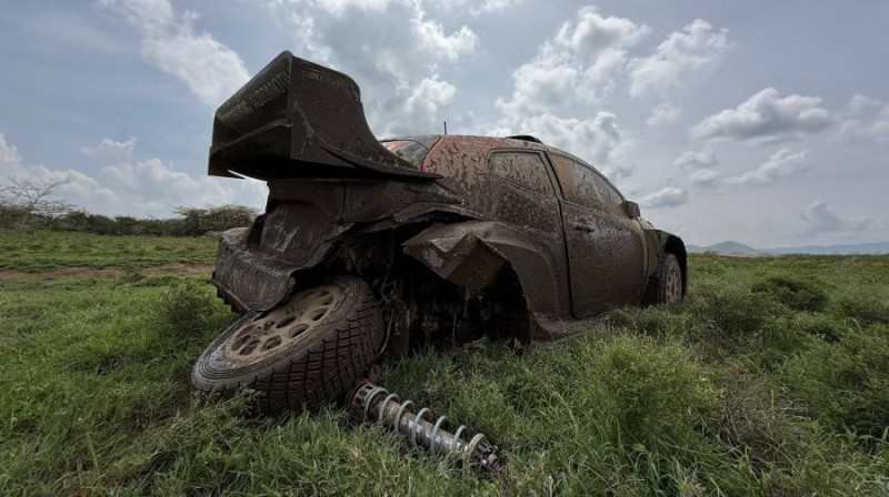 Evansa auto. Foto: wrc.com