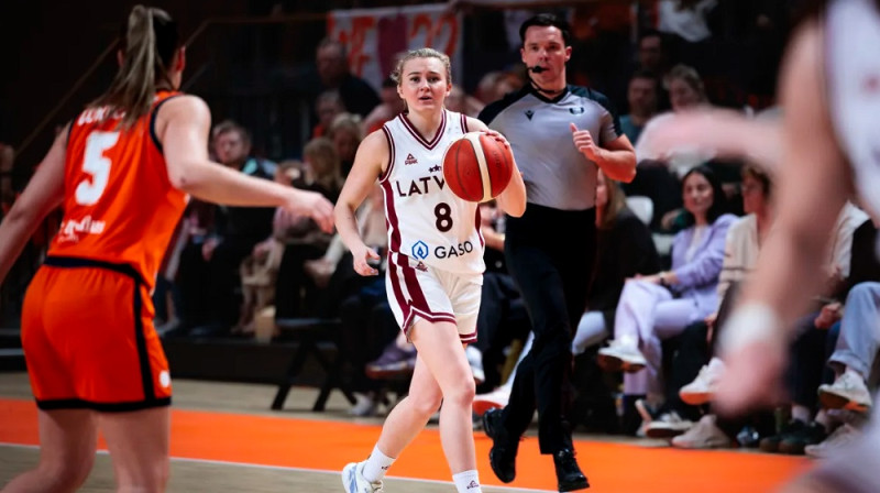 Elizabete Bulāne 2026. gada 14. martā. Foto: FIBA