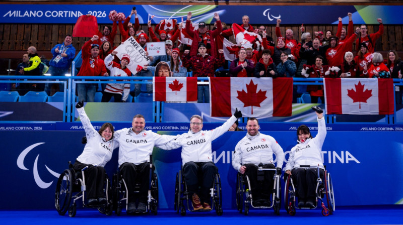 Kanādas izlase
Foto: World Curling / Ansis Ventiņš
