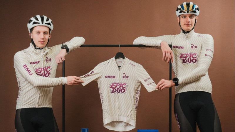 Kristaps Kārkliņš (no kreisās) un Jēkabs Vītols

Foto: Publicitātes