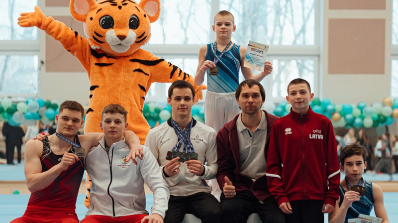 Foto: Rīgas Vingrošanas skola.