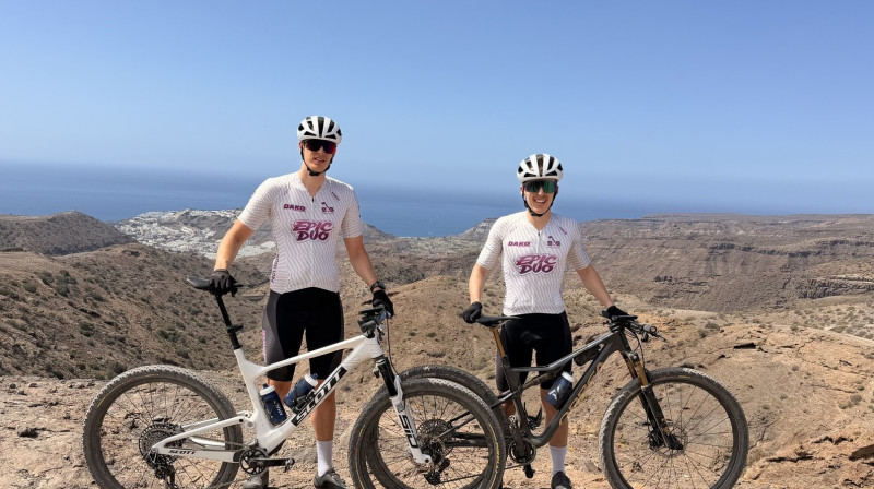 Jēkabs Vītols (no kreisās) un Kristaps Kārkliņš
Foto: Publicitātes