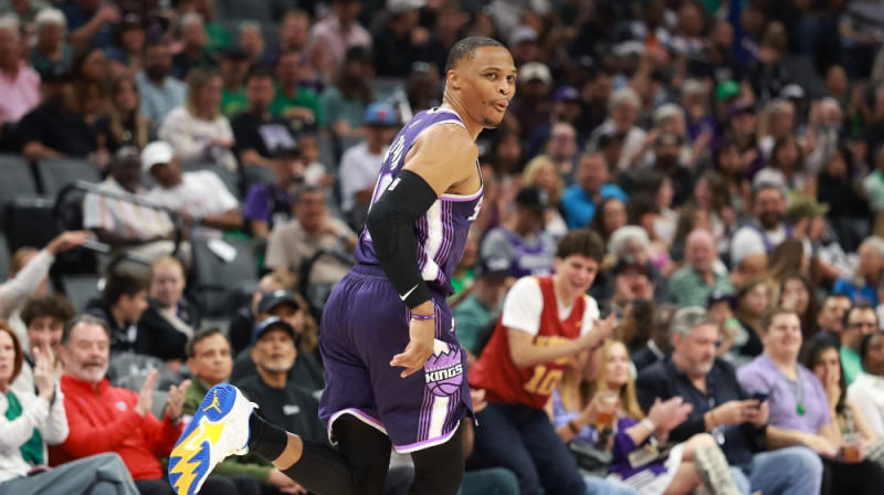 Rasels Vestbruks. Foto: Getty Images via AFP/Scanpix