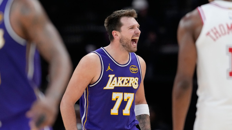 Luka Dončičs. Foto: AP/Scanpix