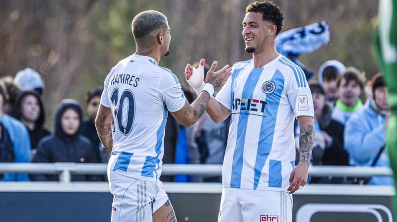 "Riga" futbolisti. Foto: Riga FC