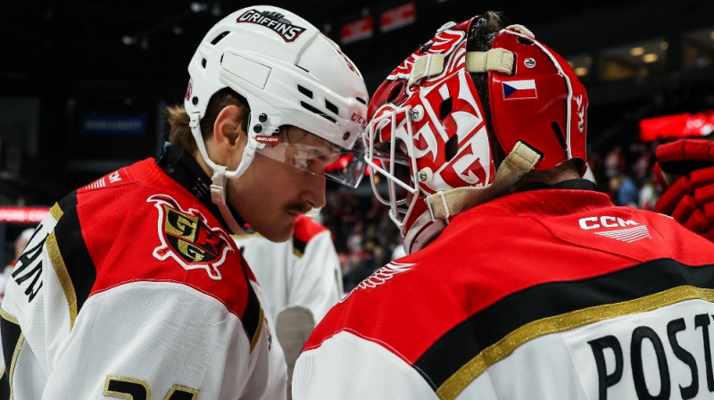 Eduards Tralmaks. Foto: Rockford IceHogs/Kristin Ostrowski