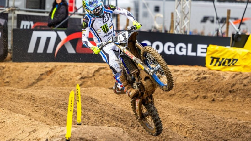 Kārlis Alberts Reišulis. Foto: Yamaha Factory Racing MX2