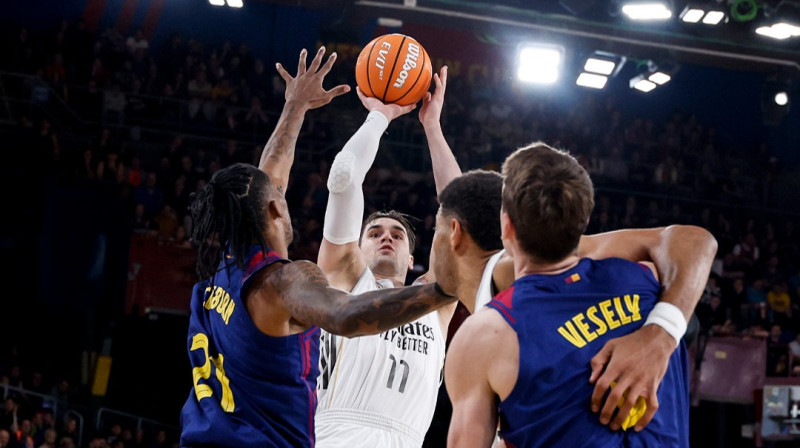 Mario Hezonja pret ''Barcelona''. foto: Real Madrid Basket